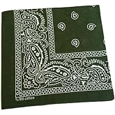 Redi Ridi Bandana Klasik Koyu Yeşil