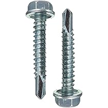 DSM Bohrschrauben ISO 15480: 4,8x32mm Edelstahl C1 | Selbstbohrend Für Metall | 100 Stück