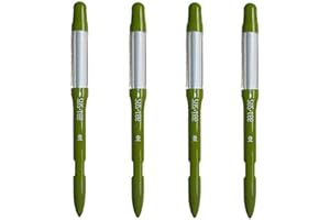 IPPINKA Sustee Aquameter, Set of 4, Plant Soil Moisture Sensor, (Green, Small)