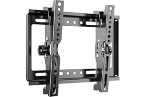 JXMTSPW Tilt TV Wall Bracket for 14-42 inch LCD LED OLED Flat Curved TVs up to 25kg,Low Profile Tilt TV Bracket Max VESA: 200x200mm 16 19 22 24 32 36 40" Ultra Slim Television Mount