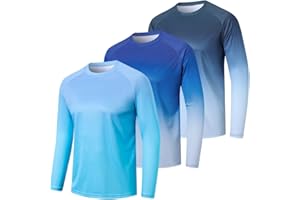Cimic 3er Pack Rashguard UV Shirt Herren, UPF 50+ UV Schutz Schwimm Tshirt Schnelltrocknend Atmungsaktiv Sonnenschutz für Outdoor Surfen Running Top