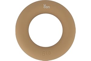 U can Aros con Peso de Silicona para Ejercicio | Anillos de Resistencia para Yoga, Pilates y Fitness | Tonifica Brazos, Piernas y Abdomen | Accesorios Compactos para Casa o Gimnasio