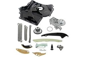 Flynsu Kit de Cadena de Distribución 06H109158J para 1.8 2.0 TFSI TSI CAE CCZ BZB CAW Juego de cadena de distribución