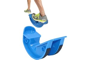 Voiakiu Étireur de mollet à bascule – Planche inclinée pour tendinite d'Achille, étirement musculaire, soulagement de la douleur des pieds et du tibia, améliore la flexibilité du mollet et la obilité