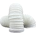 Fantronix TDVH Flexible Hose 102mm External Diameter / 100mm - 4 inch Universal Tumble Dryer Cooker Hood Extractor Fan Air Hose - 3 Metre Length