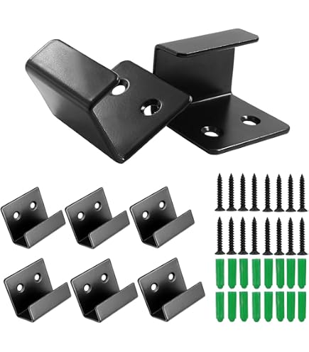 Fliesenaufhänger Aus Edelstahl, 10 Stück - Robuste J-Haken Für Spiegel, Bilder, Keramik (25 Mm Innenbreite, Bis 15 Kg)