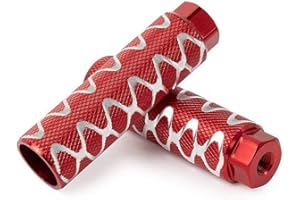 ETOFIXEE Universal Bike Pegs, Peg Vélo Antidérapant pour VTT, Bike Foot Pegs en Alliage D'aluminium Kids Adult, Pédale/peg BMX en Alliage D'aluminium, Antidérapant（2 Pièces）