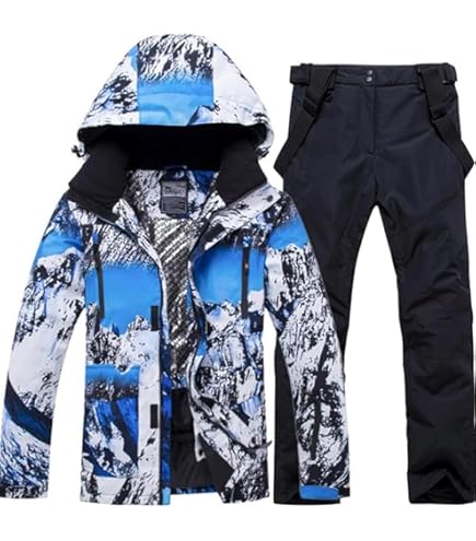 FunkyAlps - 80's skipak - uniseks retro ski-outfit - wind- en waterdicht - perfect voor après-ski's - verkrijgbaar in de maten S tot XXL, 80 seconden, XXL