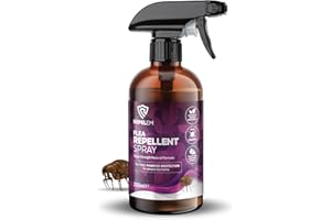 REPELEM Flea Repellent Spray - Super Strength, Non-Toxic, Home Flea Treatment For House, Natural Flea spray, Non-Staining House flea Spray, Use On Carpets & Home Furniture - 250ml