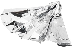 FUANA Pellicola in Mylar per la crescita delle piante, pellicola riflettente ad alta riflettenza, pellicola in Mylar da giardino per serre, fogli di alluminio per primo soccorso, coperta, bendaggio,
