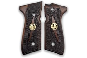 ZIB GRIPS MANOPOLE ZIB Impugnatura a pistola Beretta 92-F realizzata a mano in legno di noce Ars.07