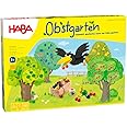 HABA Obstgarten – Großes Brett- und Würfelspiel für die ganze Familie, rund um Farben und Formen, Holzspielzeug-Klassiker für