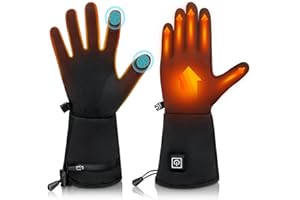 ‎SEENLAST seenlast Beheizbare Handschuhe Damen Herren, Beheizte Handschuhe mit Akku, 3 Heizstufen Wasserdicht Touchscreen Handschuhe Winterhandschuhe für Wintersport, Motorrad, Skifahren, Klettern,Wandern