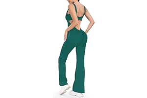 STARBILD Mono Anticelulítico para Mujer, Jumpsuits Deportivo Sexy Push Up, Traje de Yoga para Gimnasio