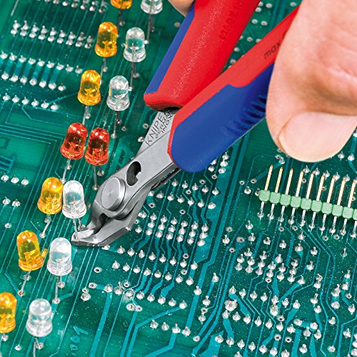 Knipex 78 23 125 – Präzisionszange Electronic Super Knips mit 60°-Kopfwinkel - 4