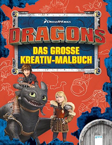Preisvergleich Produktbild Dragons. Das große Kreativmalbuch