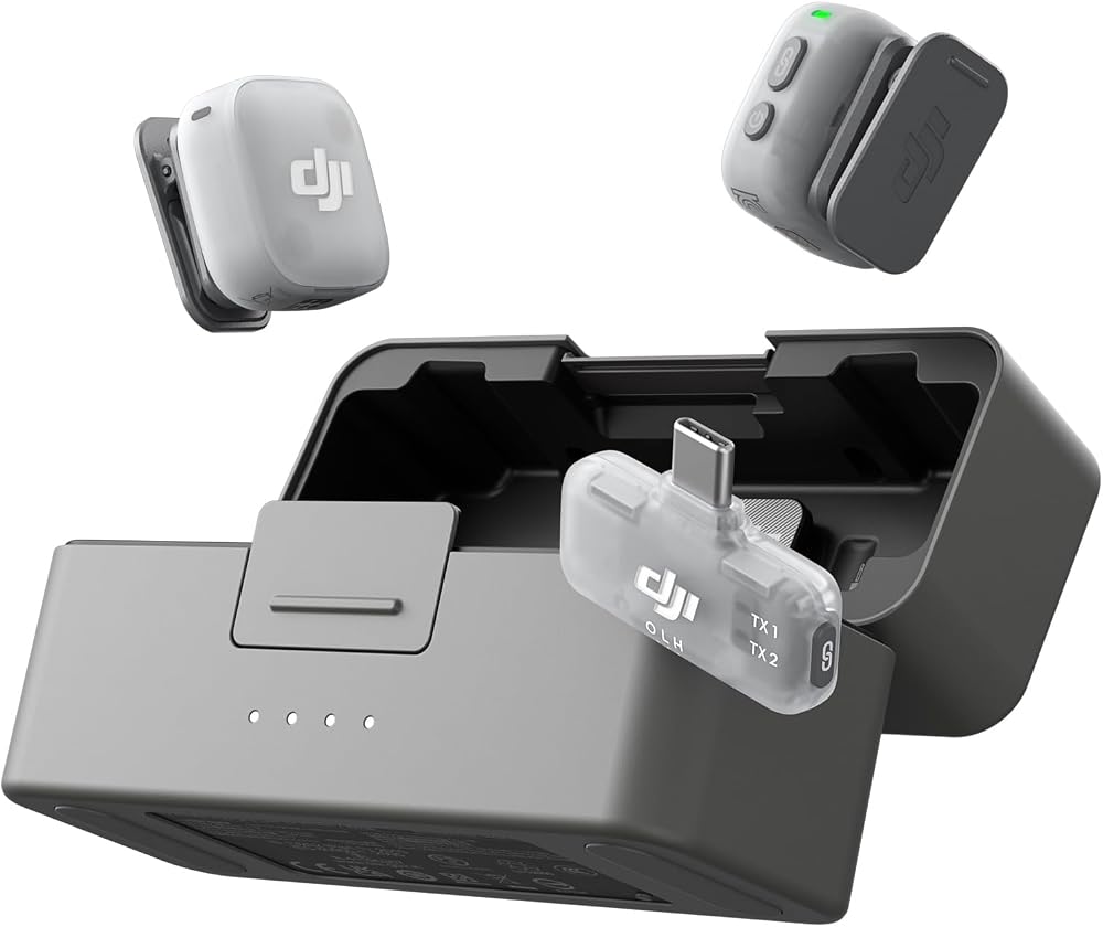 DJI Mic Mini 2 (2 TX + 1 Mobile RX + Charging Case)