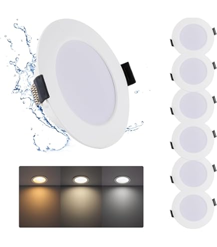 Plafoniera Led 18w Tondo Faretto Da Soffitto Pannello A Parete Luce Calda Naturale Bianca
