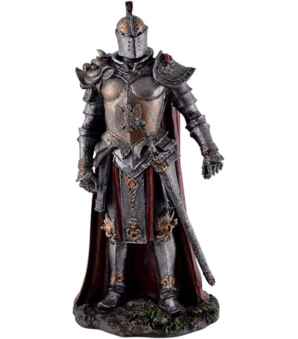 Ritter-Reiterfigur Mit Lanze – Sammler-Zinnfigur, Ca. 10 Cm Hoch, In Geschenkverpackung