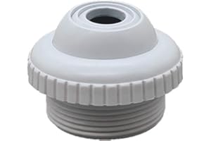 EVENLYAO Pool Einlaufdüse Schwimmbad Extrem Weißer Wasserstrahl, Direkter Einlass Einströmdüse Stahlwandpools Rücklauf-Düse Mit Schwenkbarem Kopf, Pool-Zubehör