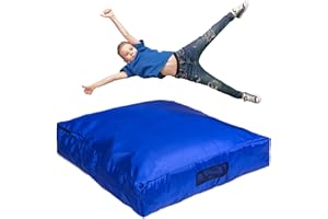 Foamma Crash Pad – (48’’ X 72’’) (4 Ft X 6 Ft) – Sensory Crash Pad with Foam Blocks for Autistic Kids, Soft Fabric & Washable Cover – Ideal for Kids and Adults to Jump, Play, or Relax