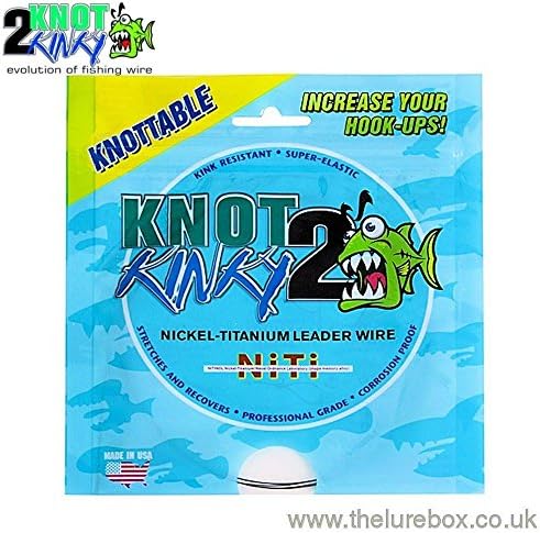Knot 2 Kinky Knottable Titanium Trace 4.5m 35lbs (15.9kg)