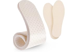 WLLHYF Wkładki z pianki z pamięcią kształtu, super miękkie, amortyzujące wstrząsy, odporne na kompresję, cienkie wkładki do butów dla mężczyzn i kobiet, łagodzą ból stóp, trampki, wkładki (44-45)