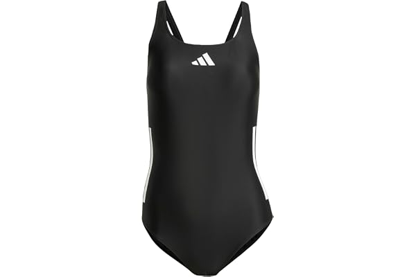 adidas Women's Maillot de Bain 3 Bandes Dos en C