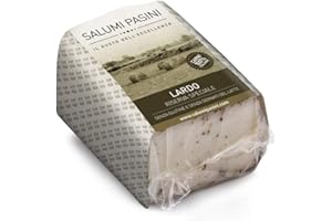 Lard épicé, tranche, Salumi Pasini, 300 gr