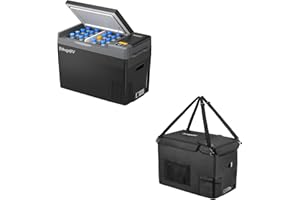 BougeRV CRPRO 29L Nevera de Coche (Negro) con Bolsa para CRPRO30