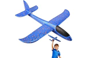 PARENCE.- Frigolitkastare Flygplan - Handhållen skärmflygare, Leksak, Utomhus - Aeronaut-modell, 36x37cm