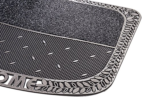 PUR|TwinClean Design Fussmatte für Innen und Aussen in anthrazit metallic ca. 75 x 57 cm - 3