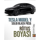 Flea Market Tesla Model Y Solid Black PBSB R&ouml;tuş Boyası 25ml, TESLAYPBSBff