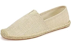 Altxic Damen Komfort Canvas Slip auf Espadrilles Flache