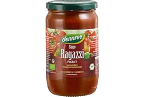 dennree Bio Tomatensauce Sugo Ragazzi (6 x 660 gr)