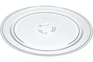 Plateau en verre (Diamètre : 36 cm) pour micro-ondes Whirlpool, Bauknecht, Ignis, IKEA, Hotpoint - C00858572