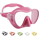 Cressi Unisex Erwachsene F1 Maske - Frahmenlose Maske zum Tauchen und Schnorcheln