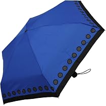 Pierre Cardin Taschenschirm Easymatic Light – Graue Galaxie-Borte, Schwarz Schimmernd, 101 Cm, 350 G