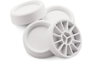 Meliconi Anti-Vibrations-Halterungen für Waschmaschine und Trockner, 4 Stück, aus Gummi, hergestellt in Italien