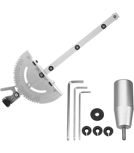 4 Barres à Onglets Pour Scie Sur Table DeWalt - Compatible DWE7492, DW745, Etc. | En PLA, 27cm, Réglable Par Ponçage
