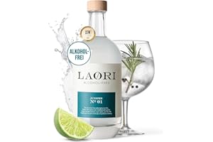 ‎LAORI Laori Juniper No 1 | Alkoholfreie Alternative zu Gin | Natürliche Botanicals | Frei von künstlichen Aromen | Vegan & Zuckerfrei | Mild-würzige Frische | 500 ml