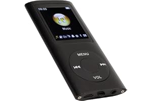 MP3-spelare/MP4-spelare, MP4-musikspelare Stöder Upp Till TF-kort, Digital 1,8-tums LCD-skärm, Bärbar HiFi-förlustfri Lj