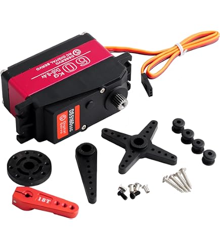 Servomoteur DS51150 12V 150KG - Couple 173kg-cm - Pour Robotique Et Modélisme RC - Métal