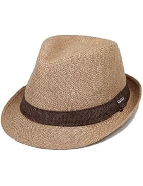 Trilby Hut Rollhut Männer Jungen Stroh Frühling Sommer Sonnenhut Drei Größen