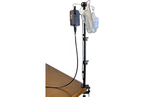 UISKOOPW Höhenverstellbarer Werkzeughalter für Multifunktionswerkzeuge kompatibel mit Dremel Foredom Grobet Rotationswerkzeug, Tischhalterung mit C-Klemme (28 Zoll)