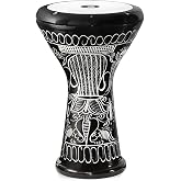 VD Vatan Profi Solo Darbuka El Grav&uuml;r&uuml; 3029-S Siyah 44,5 cm.