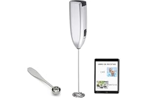 BROGUEL, Espumador de Leche, Batidor Te Matcha, Batidor Leche, Espumador Leche Electrico, Espumador Leche, Milk Frother, Bati