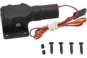 DILWE Train D'atterrissage électrique d'avion RC, Train D'atterrissage à Vis sans Fin de Simulation élevée pour Avion à Voilure Fixe d'avion RC 1.1M