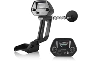 NASTOPEE Detector de Metales Profesional, Alta Precisión, Anti-Interferencia, Ajuste De Altura De 78 Cm A 107 Cm, Impermeable Ip68, Detector De Oro Para Adultos Y Niños