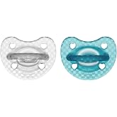 Chicco Physio Luxe Baby Pacifier 16-36 Months, Newborn Pacifier, 100% Soft and Flexible Silicone, Soft Nipple, Supports Physi